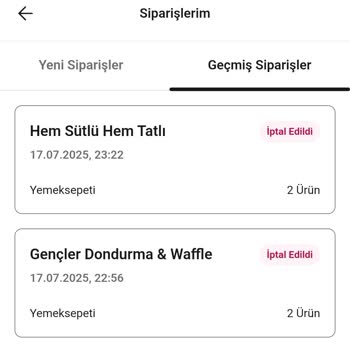 Yemeksepeti'nde İptal Edilen Siparişlerin Ücret İadesi Gerçekleşmiyor, Müşteri Hizmetlerine Ulaşılamıyor