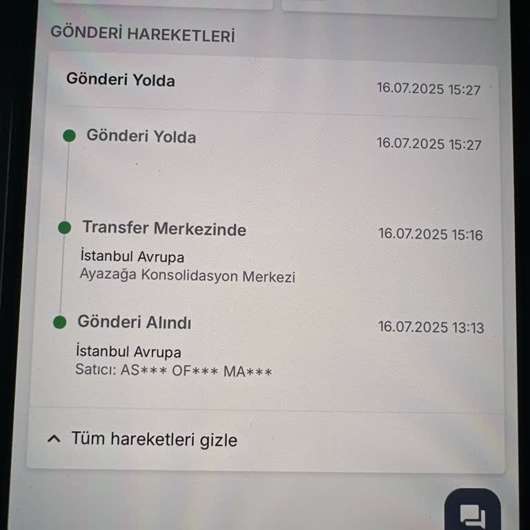 Siparişim Teslim Edilmeden İade Başlatıldı, Çözüm Sunulmadı Mağdurum