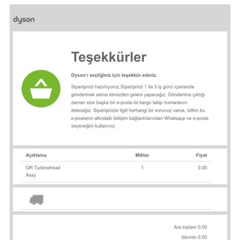 Dyson Süpürge Tamir Sürecinde Parça Temini Sorunu Ve Mağduriyet