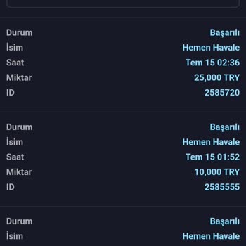 Kazancım Silindi, Paramı Alamıyorum!