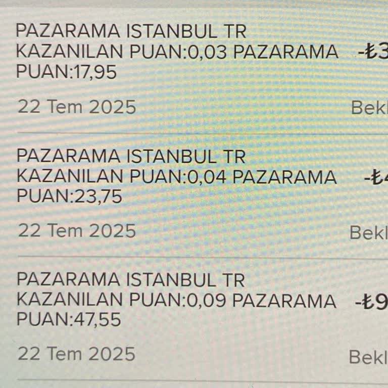 Pazarama Kartımdan Bilgim Dışında Para Çekiliyor Müşteri Hizmetleri Yardımcı Olmuyor