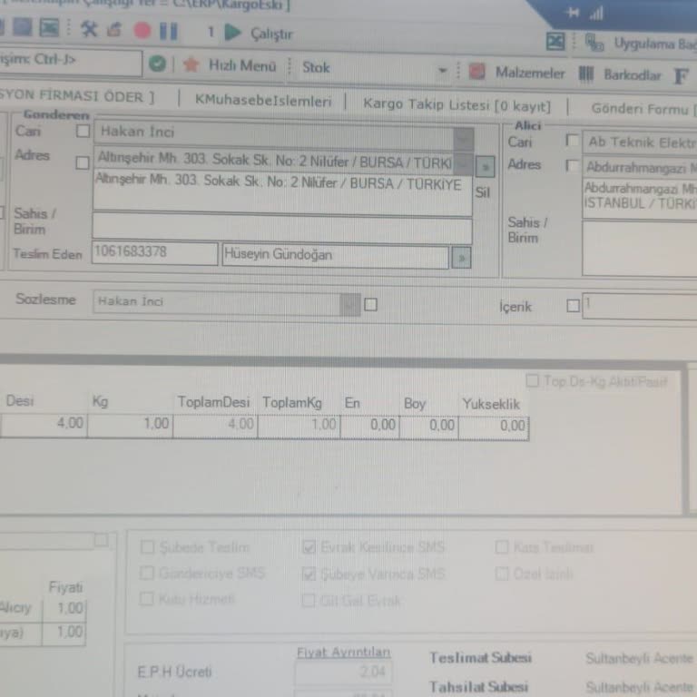 Yanlış Desi Hesaplamasıyla Yüksek Kargo Ücreti Ve Çözüm Bulamama