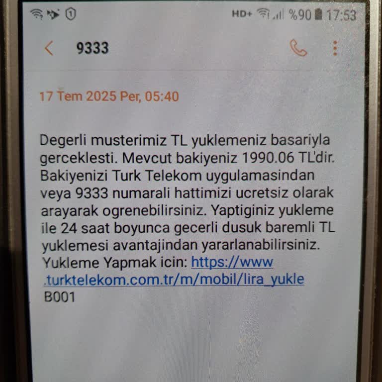 Türk Telekom Hediye Olan 6 GB İnternetim Yüklenmedi, Müşteri Hizmetlerinden Sonuç Alamıyorum