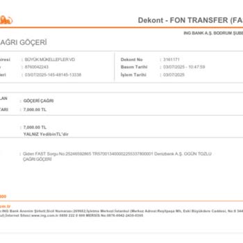 Sineklik Siparişim Teslim Edilmedi, Firma Güven Vermiyor