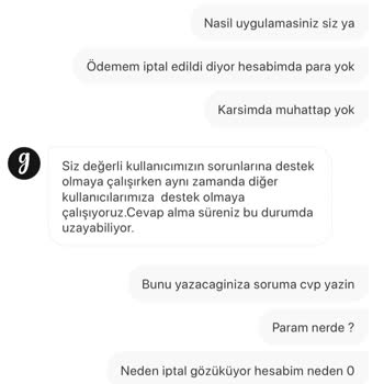 Gardrops'ta Para Çekme Sorunu Ve Yetersiz Müşteri Desteği