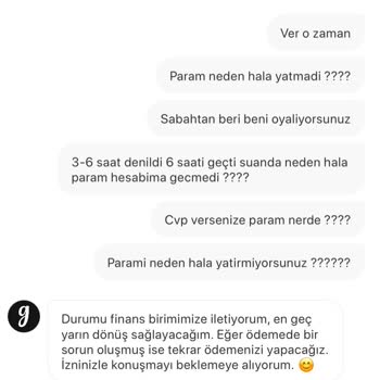 Gardrops'ta Para Çekme Sorunu Ve Yetersiz Müşteri Desteği