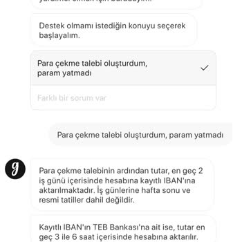 Gardrops'ta Para Çekme Sorunu Ve Yetersiz Müşteri Desteği