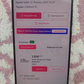 Sipariş Verdiğim Ayakkabı Numarası Yanlış Gönderildi, İletişim Yetersiz