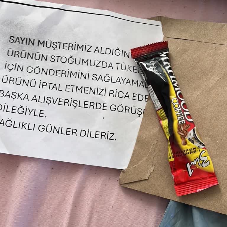 Sipariş Edilen Ürün Gönderilmedi Mağduriyet Yaşadım