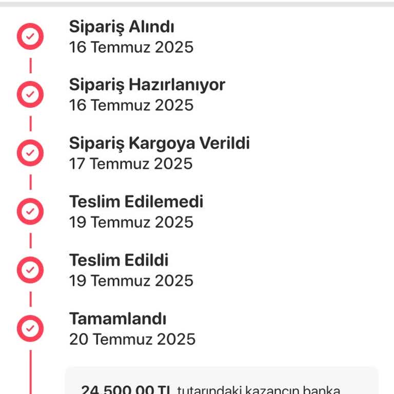 Satılan Ürünün Bedeli Eksik Yatırıldı, Çözüm Bekliyorum