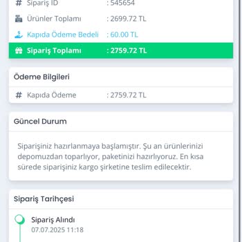 Siparişim Uzun Süre Geçmesine Rağmen Gönderilmedi Ve Bilgilendirme Yapılmadı