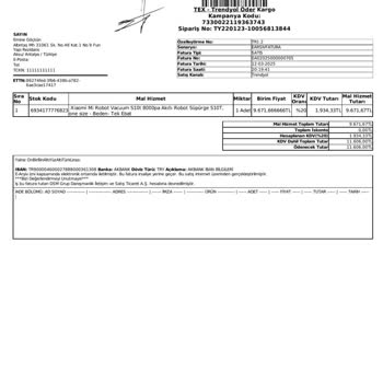 Xiaomi S10t Robot Süpürge Su Haznesi Bulunamıyor