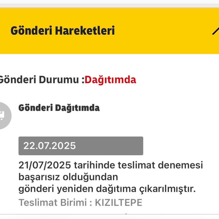 Kargom Teslim Edilmiyor, Müşteri Mağduriyeti Göz Ardı Ediliyor