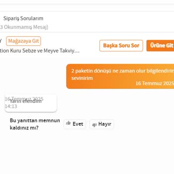 Eksik Gönderilen Paketler Ve Yanıltıcı Satıcı Davranışı