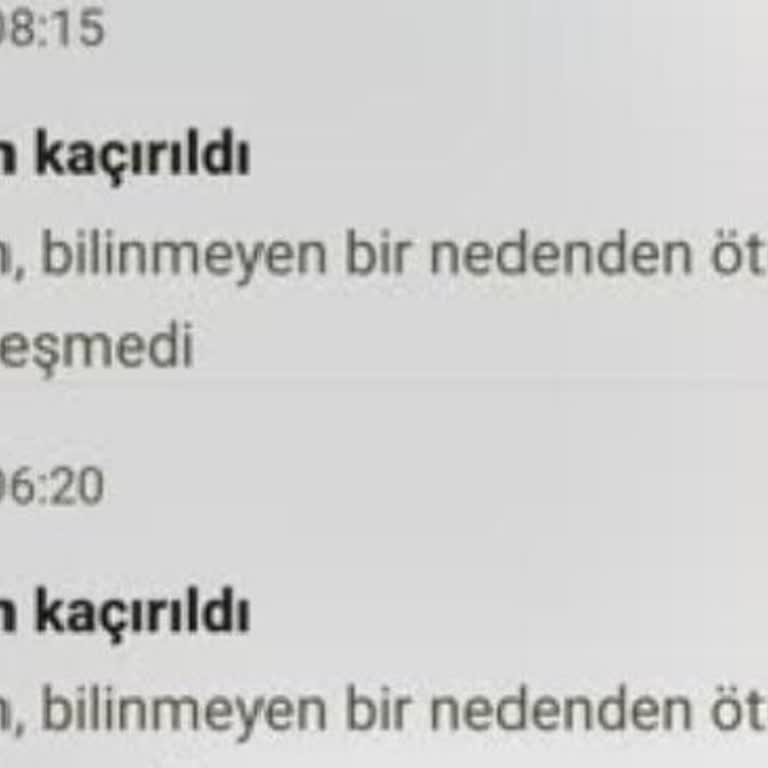 Alarm Sorunu Yüzünden İşe Geç Kalıyorum!