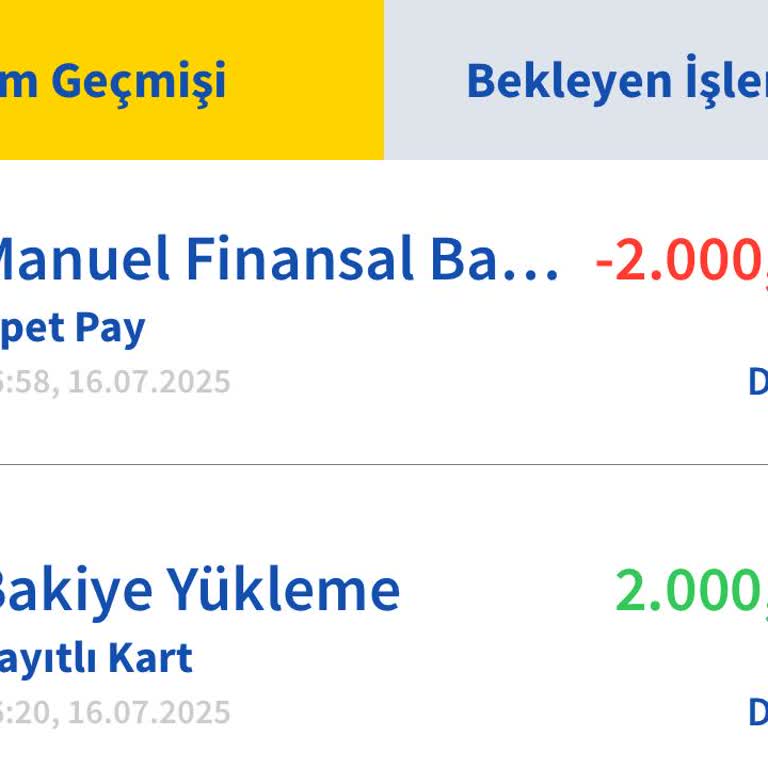 Opet Pay Üzerinden Yüklediğim Para İade Edilmiyor