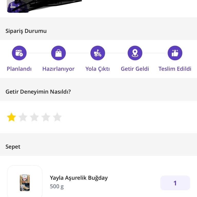 Getir Siparişim Teslim Edilmedi, İadem Yapılmıyor!