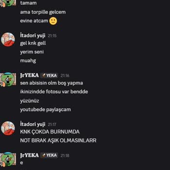 Discord'da Kardeşime Yönelik Tehdit Ve Kişisel Bilgi Paylaşımı Endişesi