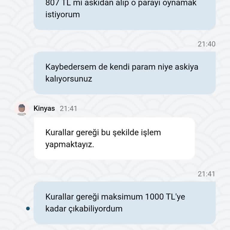 Para Yatırma Sürecinde Güvensizlik Ve Hesap Askıya Alma Sorunu