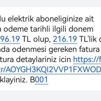 Ck Enerji Akdeniz Elektrik Bir Aydır Yazlıkta Olmama Rağmen 396,19 TL Fatura Gelmiştir