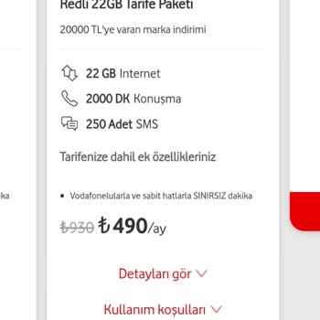 Vodafone'un Yeni Tarifeleri Müşteri Beklentilerini Karşılamıyor