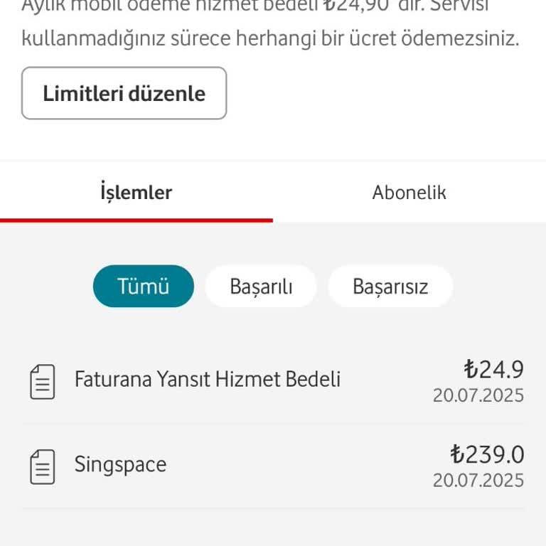 Bilgim Dışında Singspace Aboneliği Ve İptal Belirsizliği