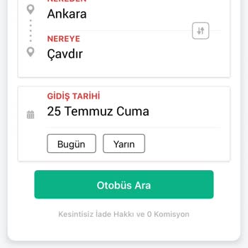 Sistem Hatası Nedeniyle Yanlış Gün Ve Koltukta Bilet Kesilmesi, İade Yapılmaması