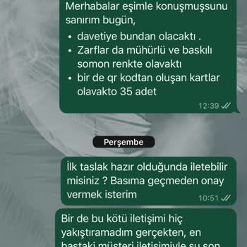 Siparişimin Basılmaması Ve Mağduriyet Yaşatılması