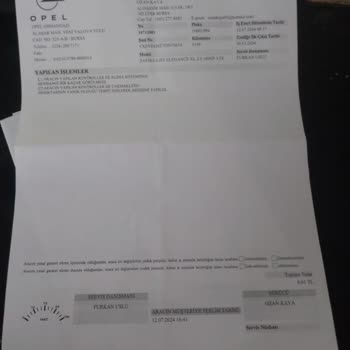 Opel Zafira Life Sıfır Araçta Süregelen Klima Arızası Ve Çözüm Eksikliği