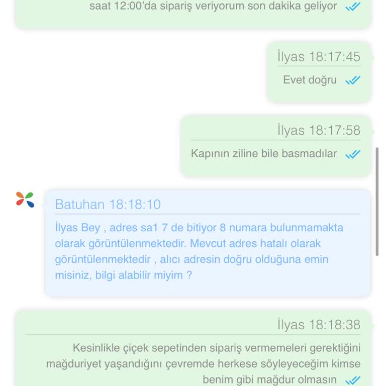 Siparişim Teslim Edilmedi, Müşteri Hizmetleri Çözüm Sunmadı