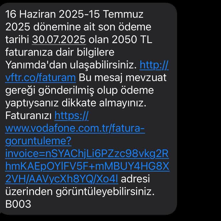Fatura Bilgilendirmesi Ve Müşteri Hizmetlerine Erişim Sorunu Nedeniyle Yaşanan Mağduriyet