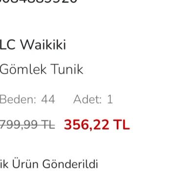 LCW'den Kusurlu Ürün Ve Kullanılamayan Hediye Çeki Mağduriyeti