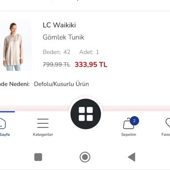 LCW'den Kusurlu Ürün Ve Kullanılamayan Hediye Çeki Mağduriyeti