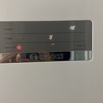 Bosch Buzdolabında Sürekli Arıza Ve Çözüm Bulunamaması