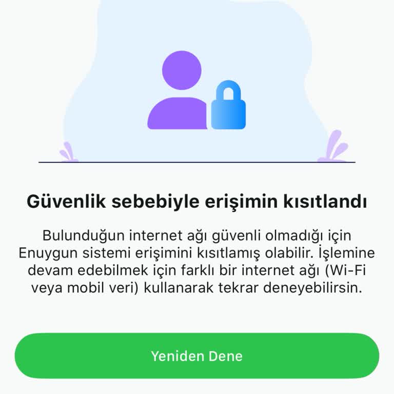 En Uygun Sitesine Güvenlik Nedeniyle Erişemiyorum