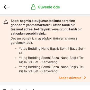 Hepsiburada Yataş Yatak Alışverişimde Ödeme Onaylanmadı Müşteri Mağdur Edildi