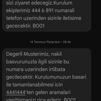 İnternet Nakil İşlemi Sürekli Ertelendi, Müşteri Hizmetlerinden Çözüm Alamadım