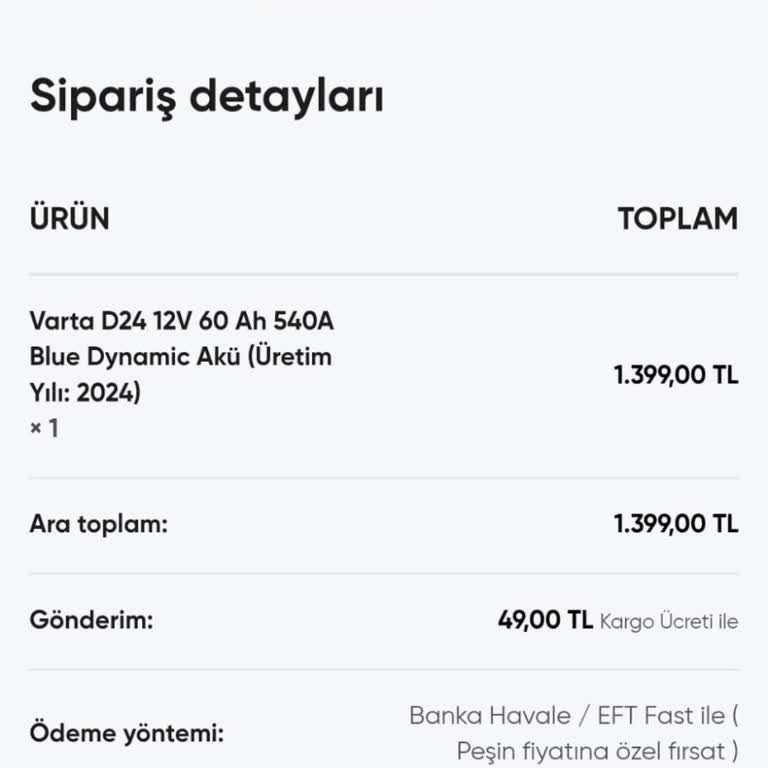 Orion Tuning Sitesinden Paramın İade Edilmesini Talep Ediyorum