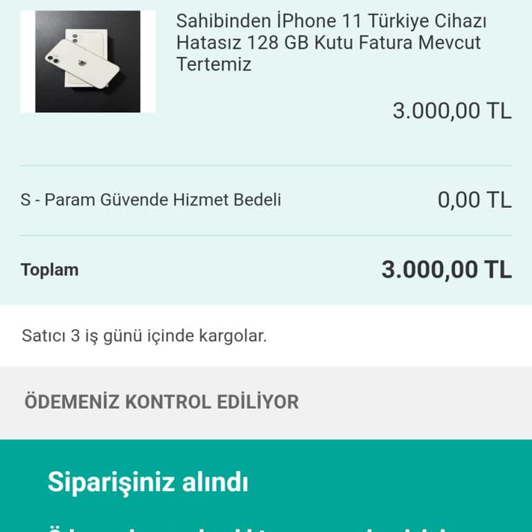 Ödeme Yaptım Ürün Gönderilmedi Mağduriyetim Giderilmiyor