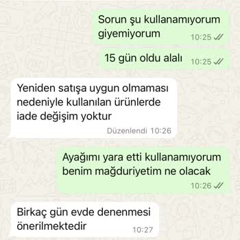 Marjin Terlik Yarası Ve İlgisizlik Şikayeti