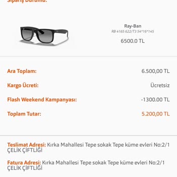 Aldığım Gözlükte Çizik Ve Kaplama Sorunu Yaşadım