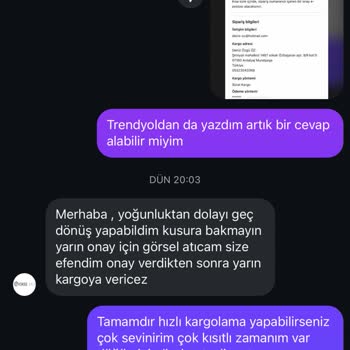 Sipariş Sonrası İletişim Kopukluğu Ve Mağduriyet Yaşadım