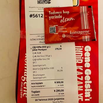 Bozuk Çiğköfte Ve İlgisiz Bayi Deneyimi