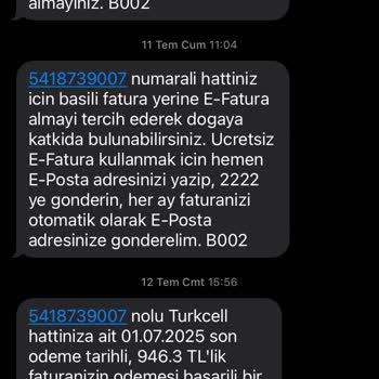 Bilgim Dışında Yapılan Yüksek Paycell Kesintileri İade Edilsin