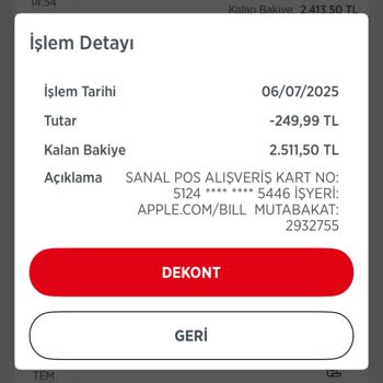 Bilgim Dışında Hesabımdan Para Çekildi, İade İstiyorum