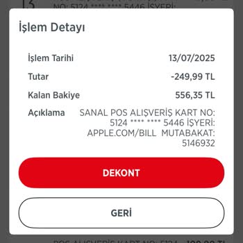 Bilgim Dışında Hesabımdan Para Çekildi, İade İstiyorum