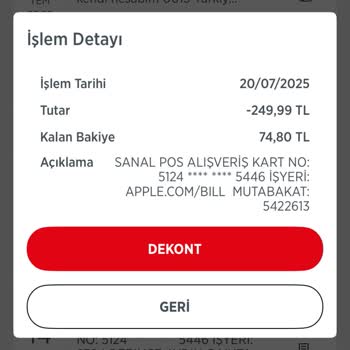 Bilgim Dışında Hesabımdan Para Çekildi, İade İstiyorum