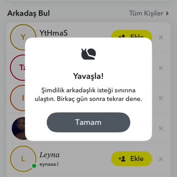 Arkadaş Ekleme Sorunu 48 Saatte Çözülmedi