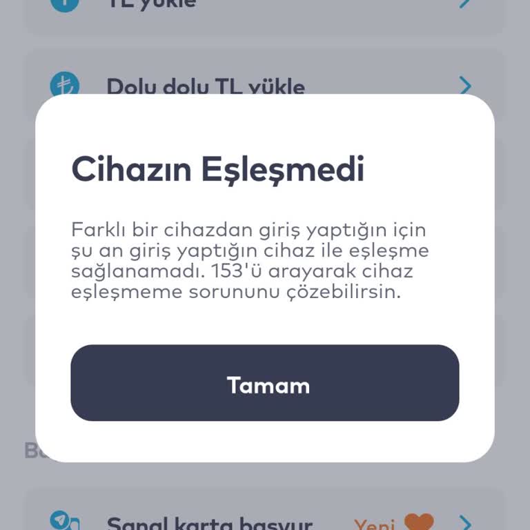 İstanbulkart Uygulamasında Cihaz Değişikliği Sonrası Giriş Sorunu Ve Destek Eksikliği