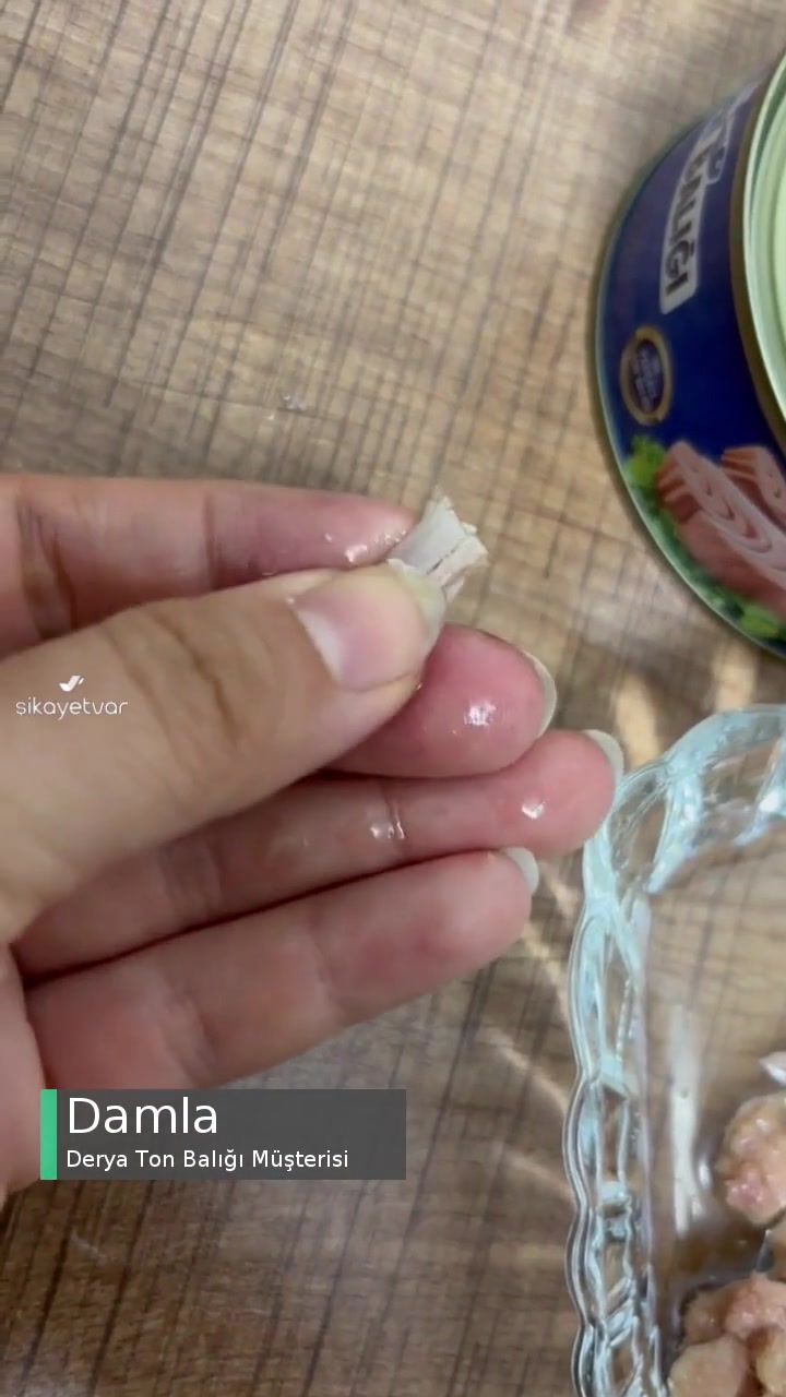 BİM'de Satılan Derya Markalı Ton Balığında Kılçık Çıkması videonun kapak resmi